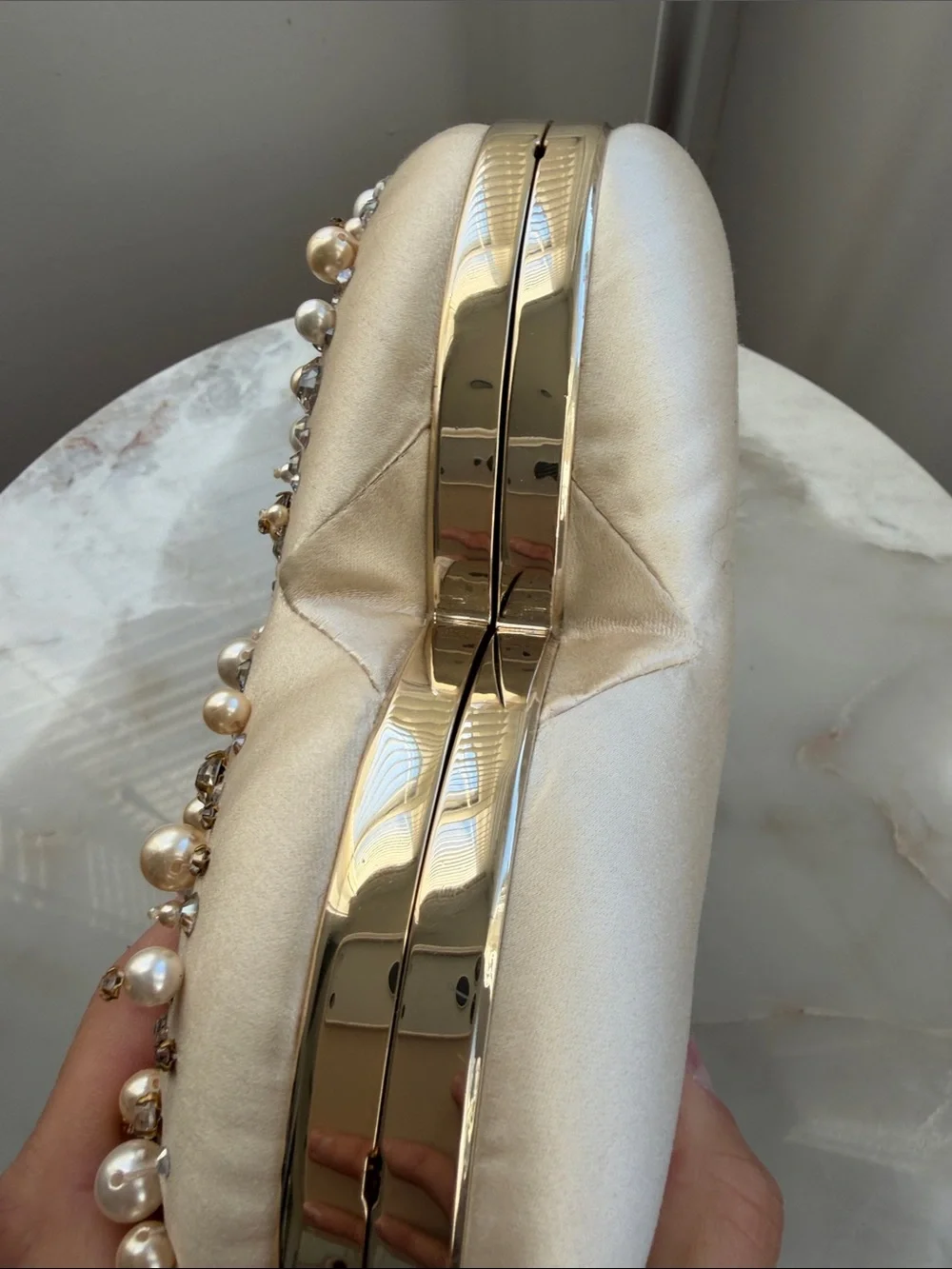 NWOT Kate Spade Embellished 3D Heart Clutch Bag - Picture 6 of 8